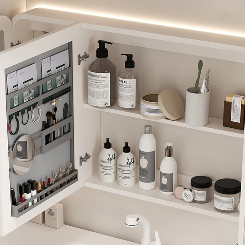 French style exquisite simple bathroom cabinet, 19.69" H x 51.18" W x 19.69" D