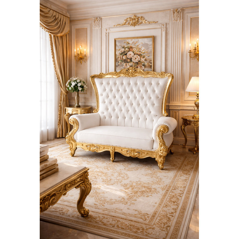 Bovee 70.87'' Faux Leather Loveseat