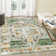 Machine Washable Rug Oriental Area Rugs for Living Room Ultra Soft Non-Slip Rug for Bedroom Foldable Rug for Playroom Office Kitchen