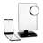 Touch XL and Touchup LED Makeup Mirror Bundle, 5X Magnifying Tabletop Lighted Vanity Mirrors Set-54903123