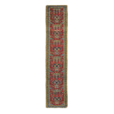 Antique One-of-a-Kind 1'10" x 9' Hand Knotted Area Rug