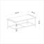 Mantra Trestle Coffee Table with Storage
