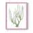 Cadre photo rose simple