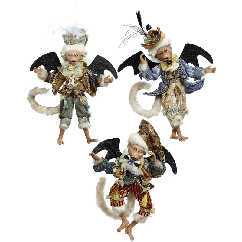 Flying Monkey, Small, Set Of 3 - 12-14 Inches