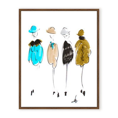 'I Heard' Framed Print Wall Art