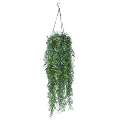 36'' Faux Fern Plant in Basket