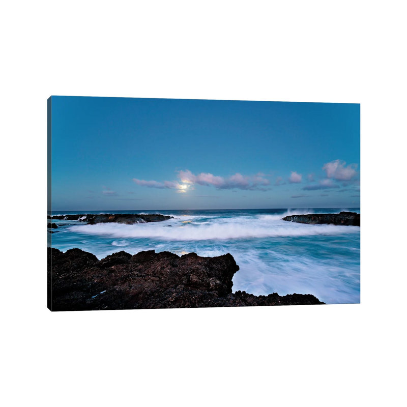 Blue Cove by Sean Davey - Wrapped Canvas Gallery-Wrapped Canvas Giclée, 101.6 cm H x 66.04 cm W x 1.91 cm D