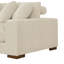 Grand canapé modulaire à double assise en velours côtelé Large Seating-874647619