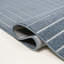 Tapis intérieur / extérieur bleu foncé / crème Alecxia-276277028