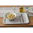 Wheat Straw Fluted Picnic Tray - Beige