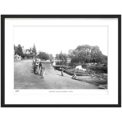 Lower Halliford, 1890 1 Piece Single Picture Frame Wall Art