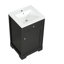 Armoire de salle de bain avec lavabo et porte à fermeture douce-1189637044