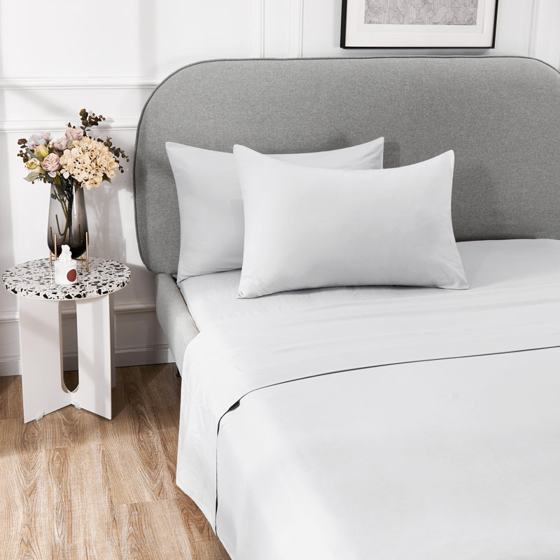 Microfiber Sheet Set, White, Queen