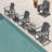Set of 2 Stackable Adirondack Chairs – All-Weather HDPE Outdoor Patio Chairs with Ergonomic Design, Easy Storage, and Low Maintenance-634444488