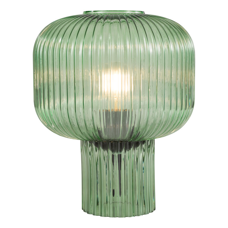 Glass Table Lamp Lamp, Green