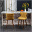 Ensemble de 2 tabourets de comptoir Nevis Mid-Century