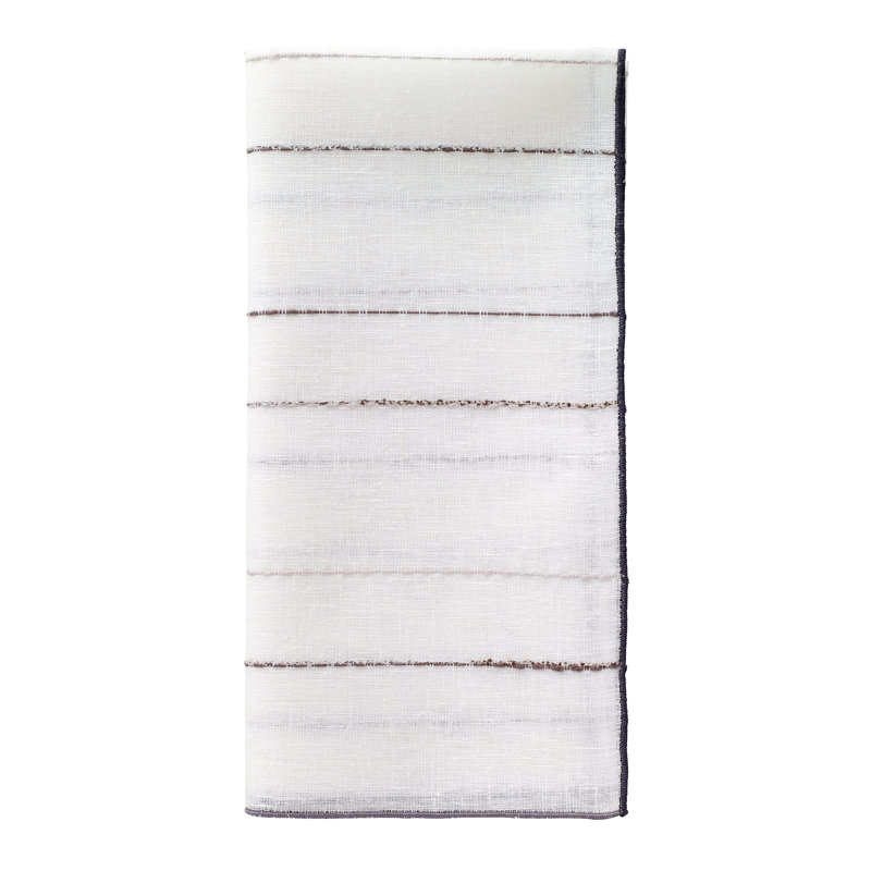 Porto 22" Napkin, Charcoal Gray