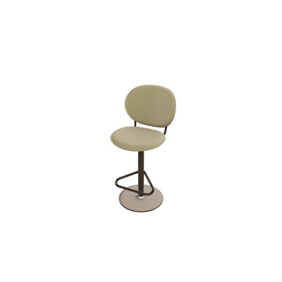 Inès Upholstered Bar Stool