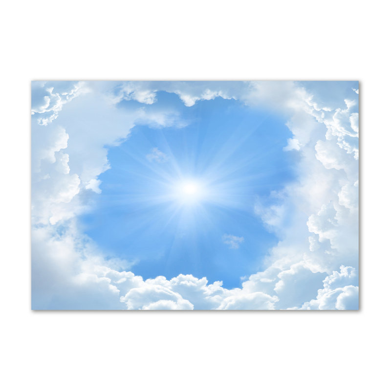 Clouds In The Sky - Wrapped Canvas Print