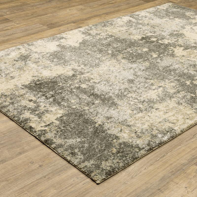 Addaline Abstract Indoor Rug, Rectangle 6'7" x 9'6"