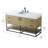 60 inch Single Bathroom Vanity-1036020369