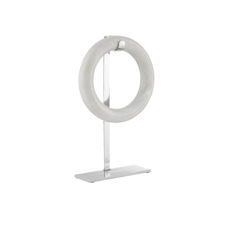 Circle of Life Sculpture, 19.5" H x 12" W x 4" D