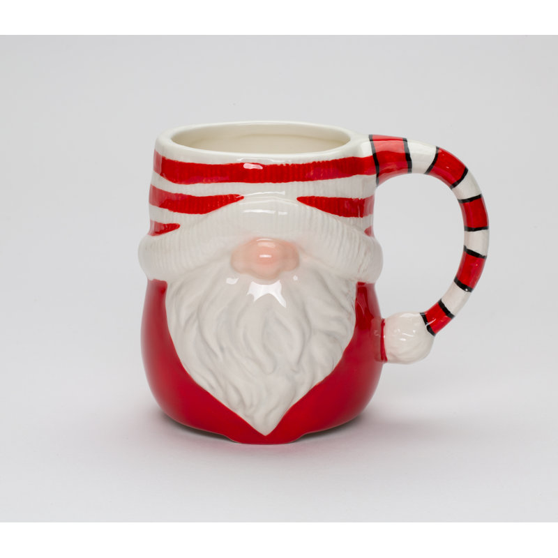 Gnome Santa Mug, Set of 1