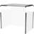 Otranto Clear Acrylic Writing Desk