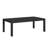 Gardea 7PC Standard Height Dining Set In Whistler Black-Table, Four Side Chairs & Two Arm Chairs