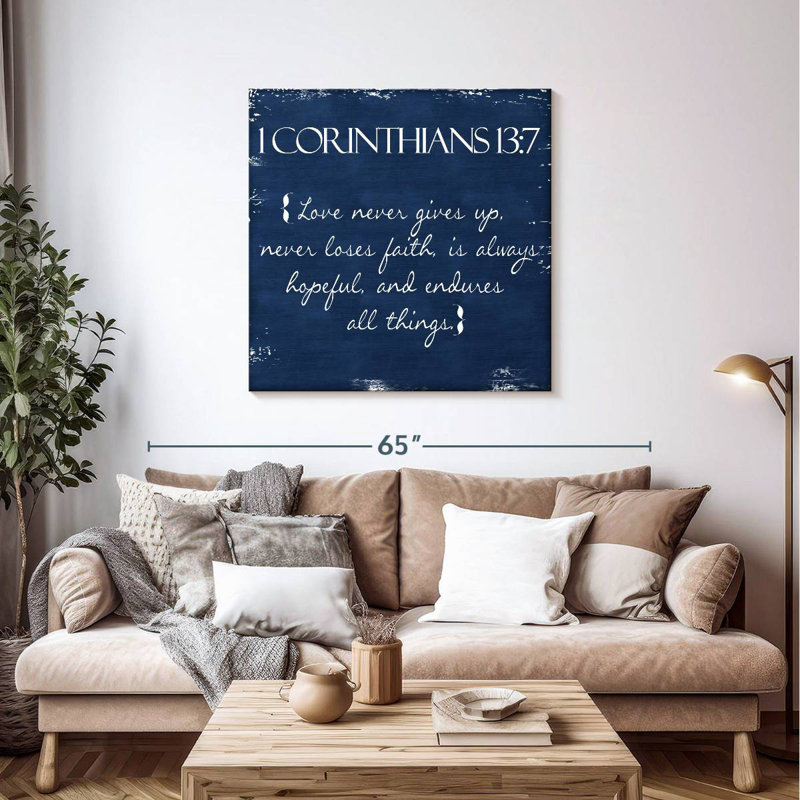 Tergel Corinthians Blue, 39" H x 39" W