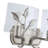 Floriant 2-Light Vanity Light with Hammered Water Glass-357638396
