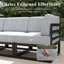 Ensemble de 2 chaises modulaires d'extérieur Layinsun-117530044-117530047