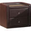 Meilani 56.5cm W Metal Bedside Table-16074089