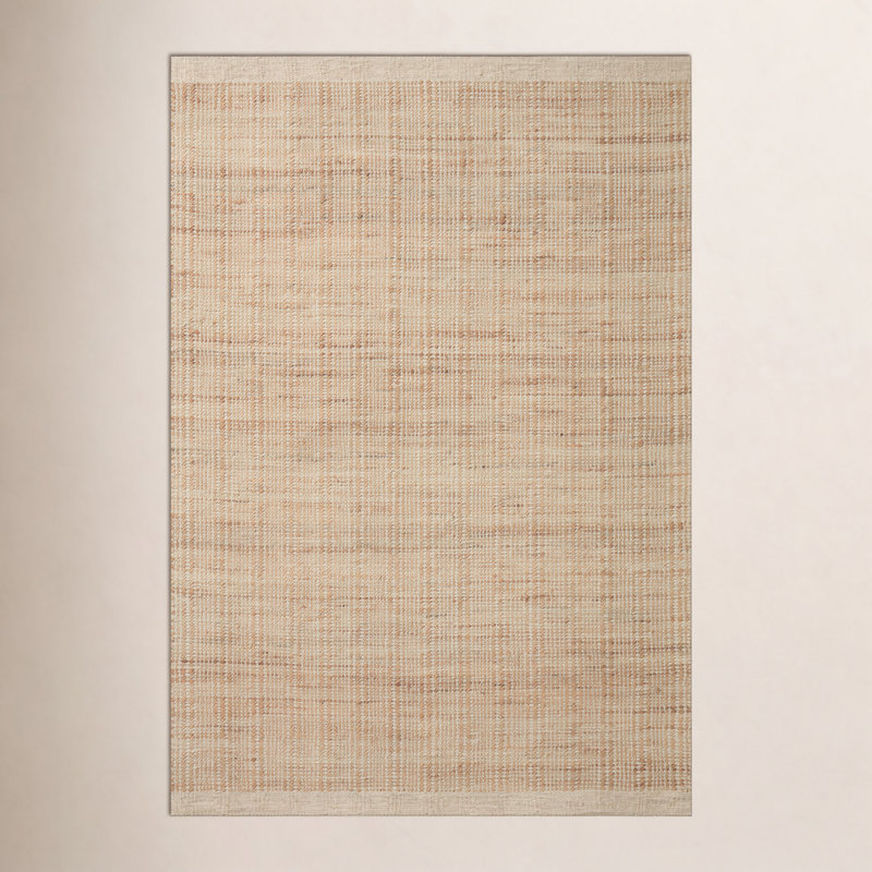 Tapis ivoire / naturel Jean Stoffer x Loloi Cornwall, Rectangle 2 pi 3 po x 3 pi 9 po