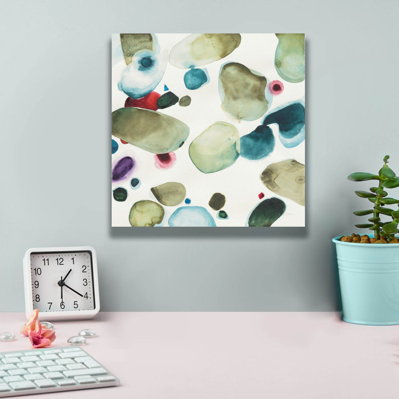 «15423 - What If 3» par Shirley Novak, art mural sur toile, H 12 po x l 12 po x P 0,75 po
