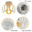 Vintage Semi Flush Mount Ceiling Light Fixture-574645750