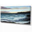 Vagues de l’océan à bord de mer-impression d’art graphique sur toile tendue-29504693