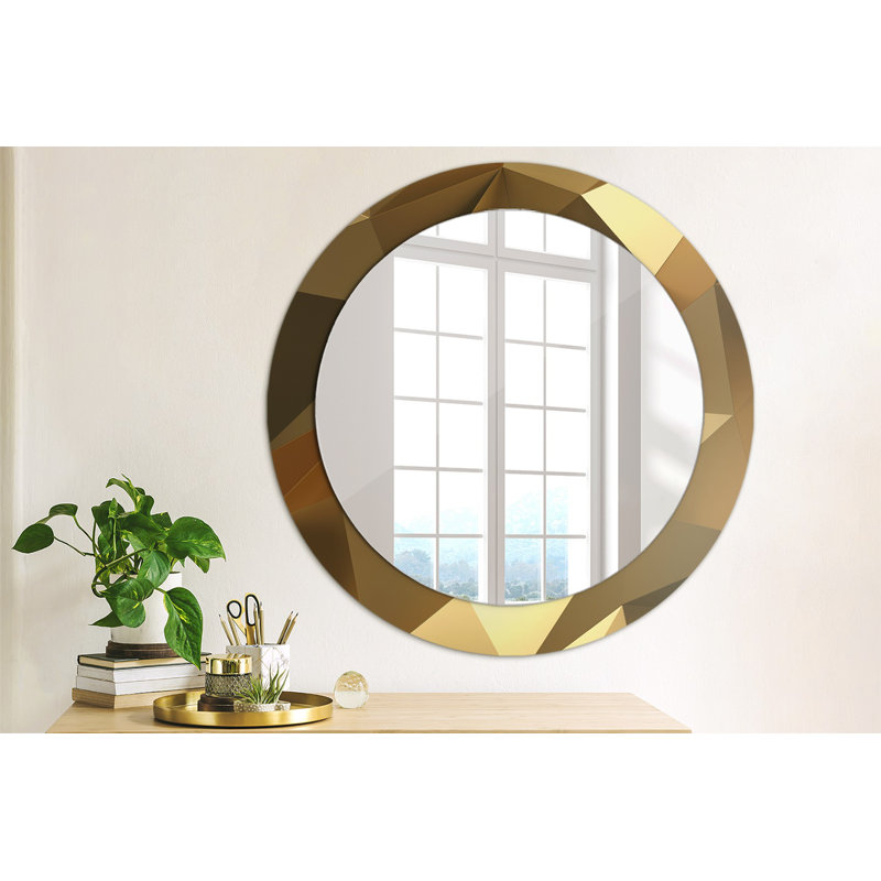 Huldar Glass Flat Wall Mirror