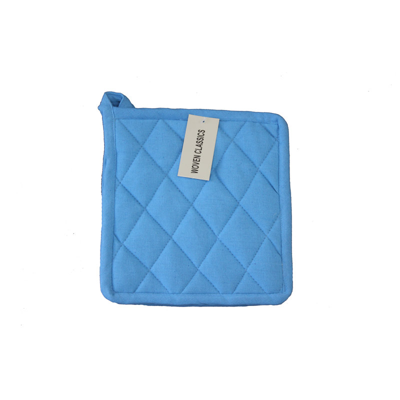 FabStyles Cotton Potholder Set, Sky