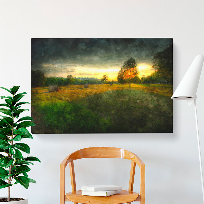 Countryside View - Wrapped Canvas, 35cm H x 50cm W x 3cm D