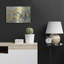 Art mural en métal luxueux «Flowers On A Rainy Day» par Silvia Vassileva, 24 po x 16 po-115221193