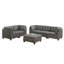 Ensemble de canapés modulaires Modern 6pc