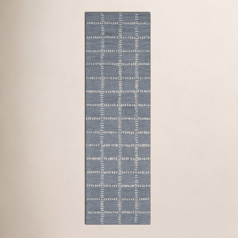 Lanora Hand Tufted Wool Geometric Rug, Runner 2'3" x 8'