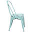 Chaise d'appoint empilable en métal Lily-1652496481