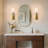 1 - Light Dimmable Armed Sconce-1215250868