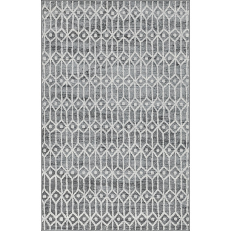 Patric Geometric Indoor Rug, Rectangle 5'1" x 8'