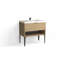 Modo 36" W Freestanding Single Bathroom Vanity with Dean Leg-2131032096-2101857659-2101857587