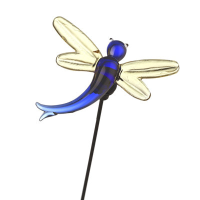Glass Garden Stake
