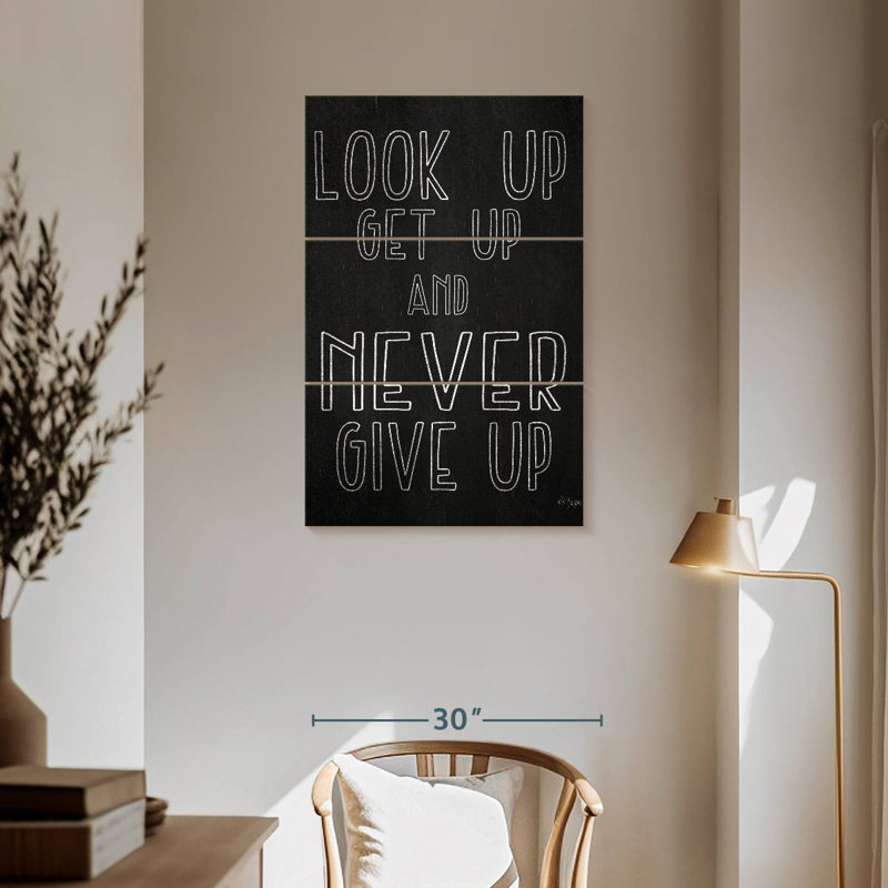 Tergel Look Up Get Up, 57" H x 36" W