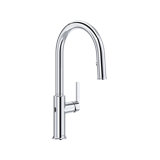 Authentica Pull-Down Touchless Kitchen Faucet With C-Spout